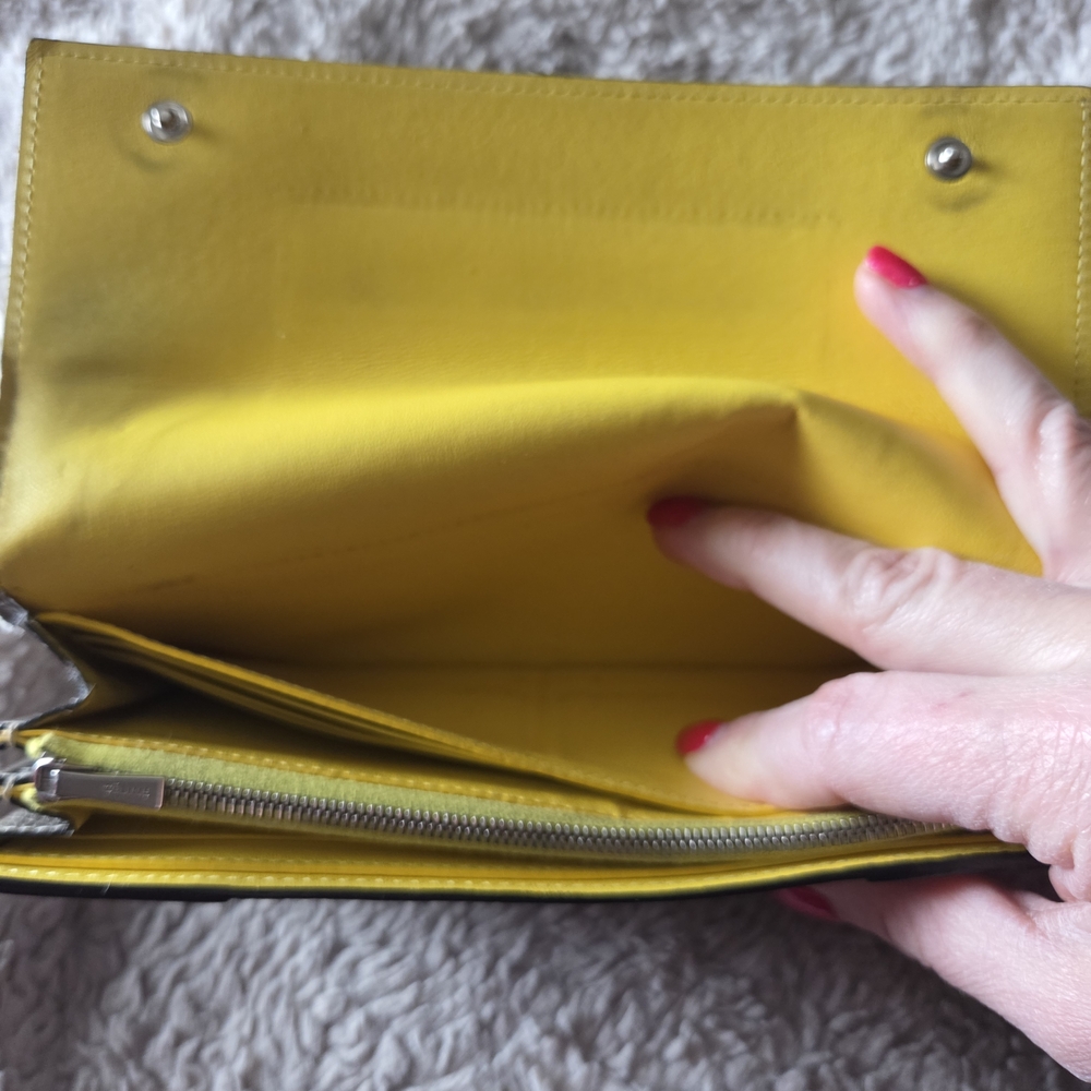 Authentic Celine Large Flap Multifunction Wallet - Picture 5 of 15